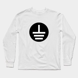 Earth Symbol decal, earth uprising Long Sleeve T-Shirt